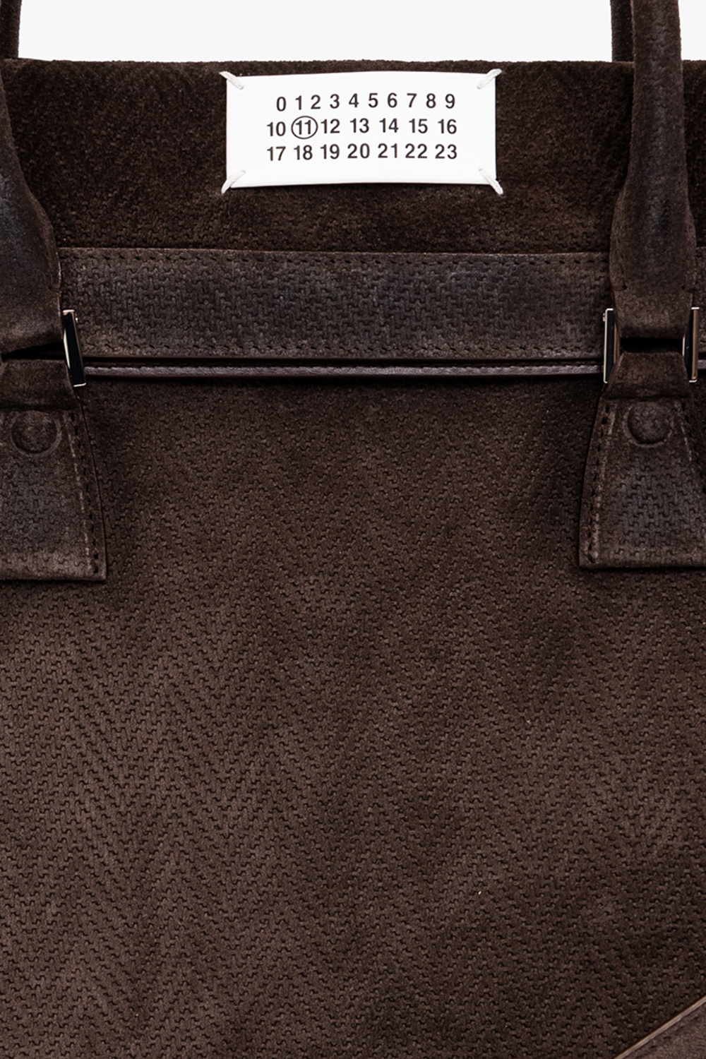 Rainbow LA tote bag - Brown '5AC' backpack Maison Margiela